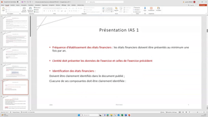 Présentation générale de la norme IAS 1